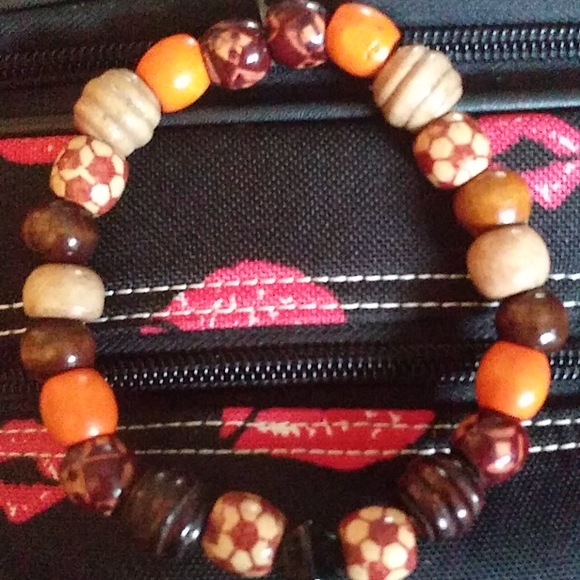 Other - Men's Wood Stretch Bracelet